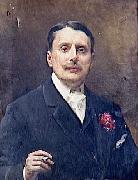 Raimundo Madrazo Portrait de Monsieur de Waru Spain oil painting artist